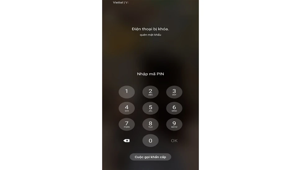 Hướng dẫn mở khóa điện thoại khi quên mật khẩu