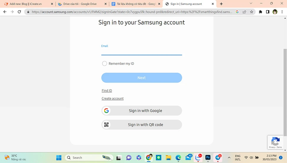 Hướng dẫn mở khóa điện thoại khi quên mật khẩu
