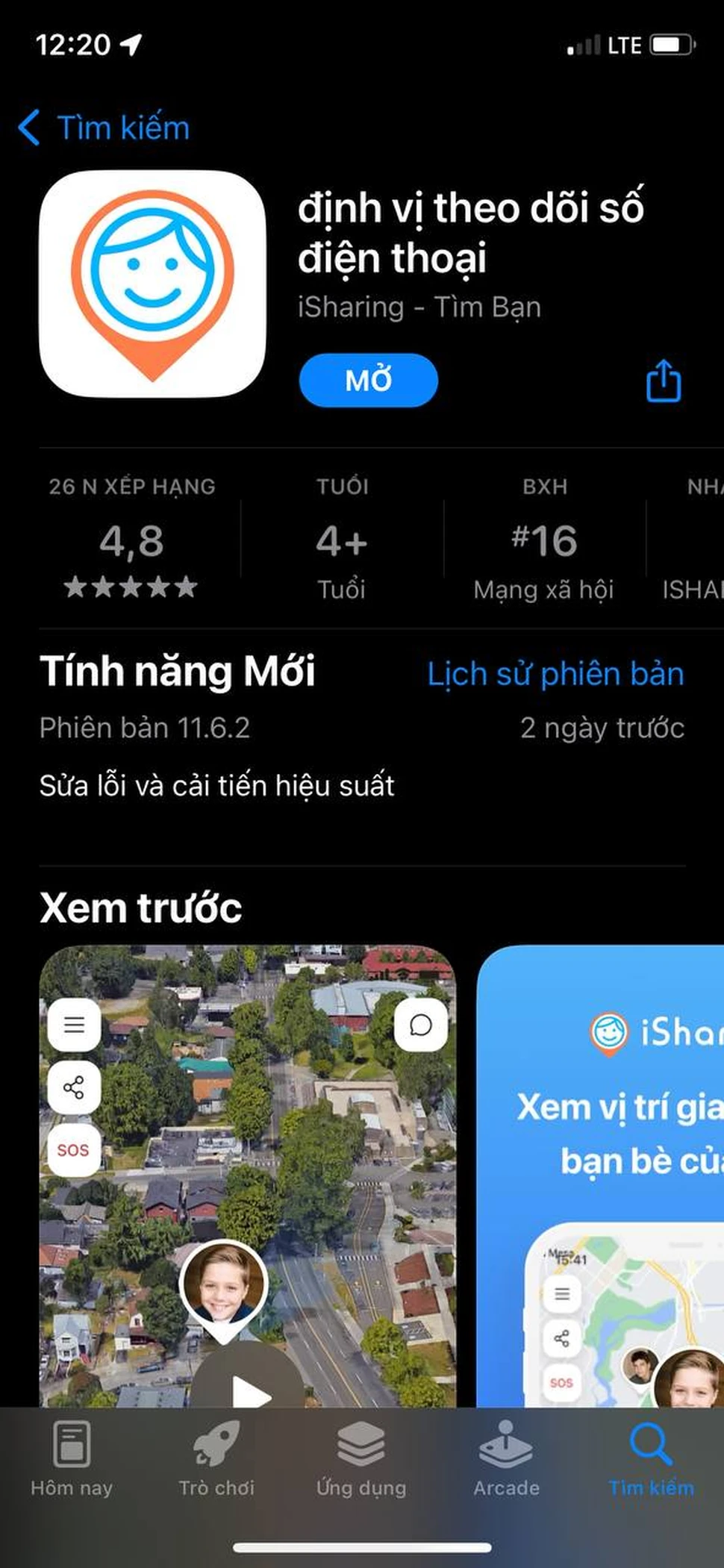 Hướng dẫn sử dụng iSharing