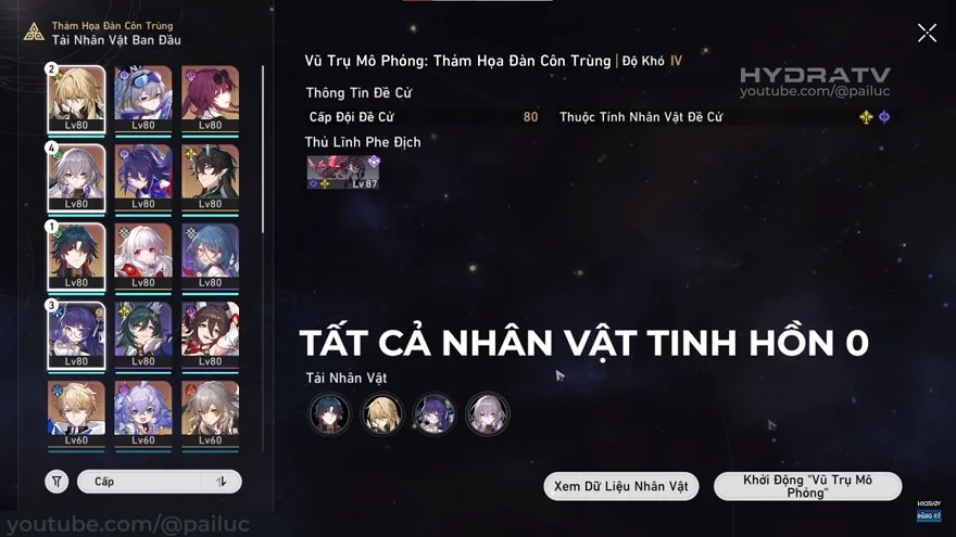 Đội hình chiến W5 Thảm họa đàn côn trùng 