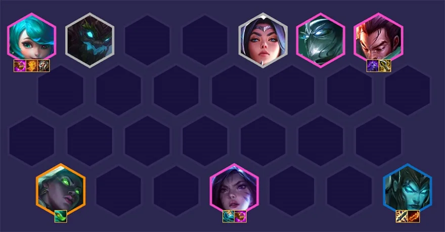 Đội hình quần đảo bóng đêm 13.17