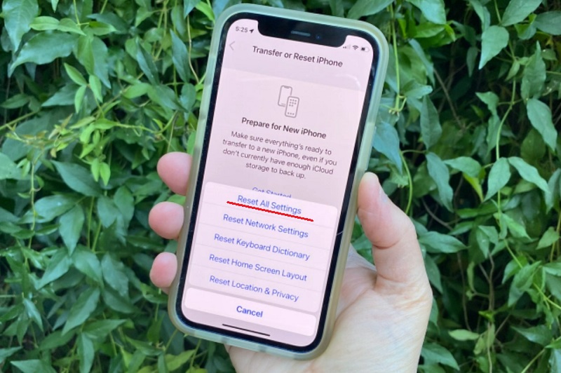 Đặt lại và khôi phục thiết bị để khắc phục lỗi không đồng bộ hóa dữ liệu icloud 