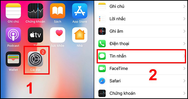 Cách kích hoạt iMessage để gửi và nhắn tin bằng số điện thoại