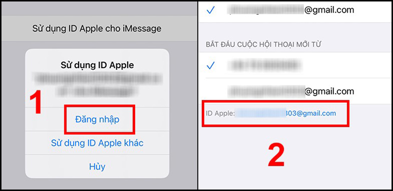 Cách kích hoạt iMessage để gửi và nhắn tin bằng số điện thoại
