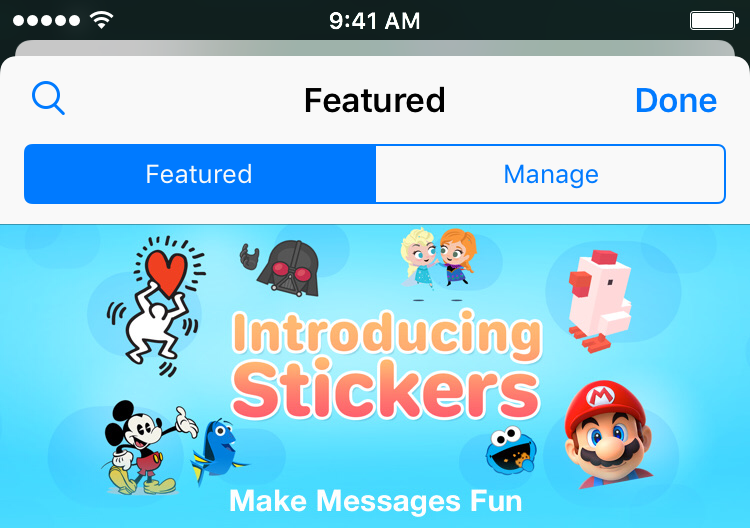 iMessage App Store