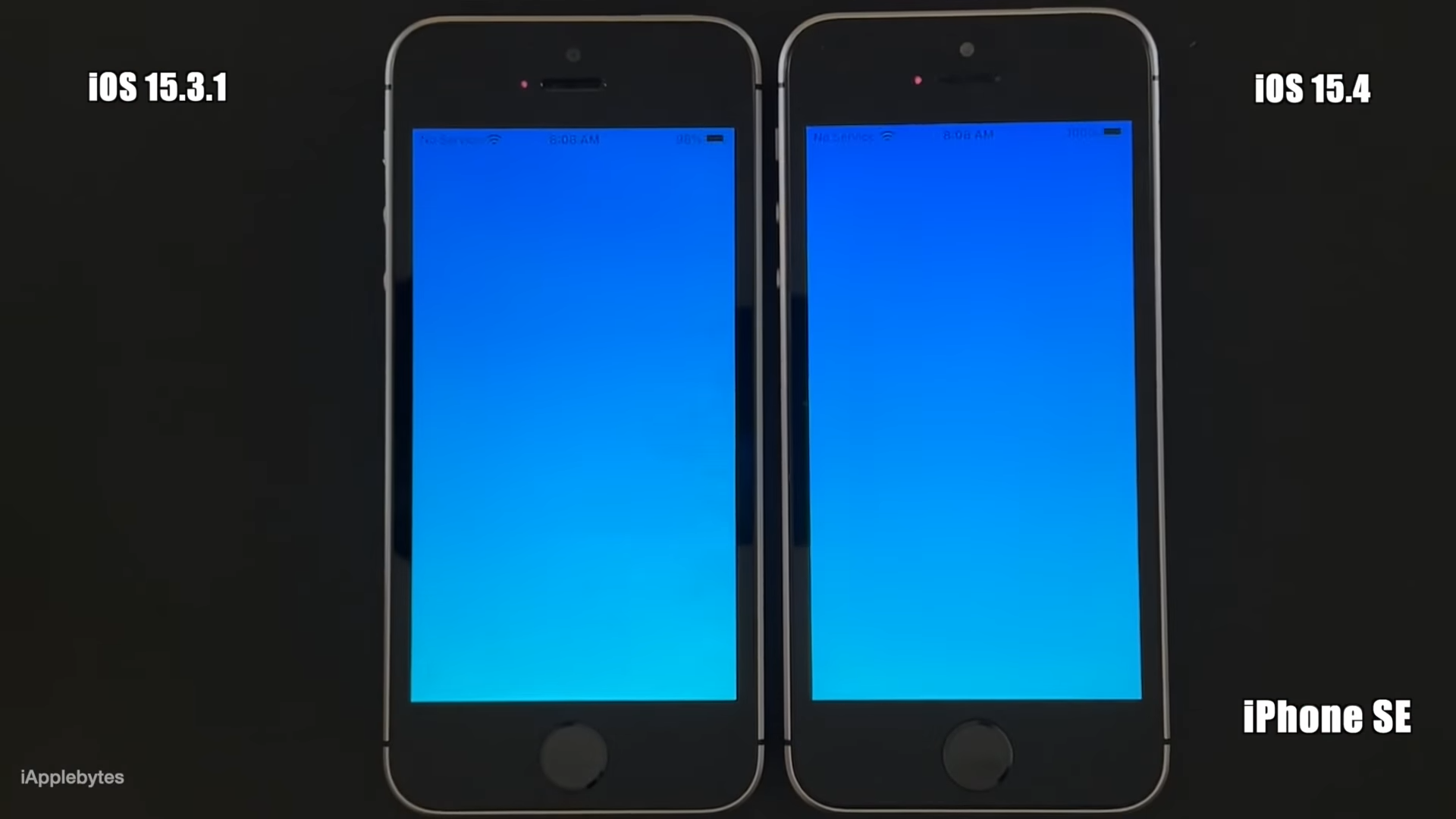 Kiểm tra tốc độ iOS 15.4 so với iOS 15.3.1