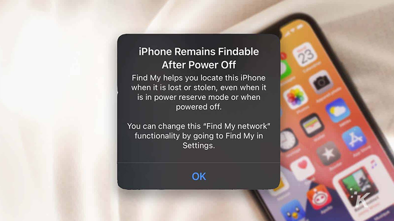 iOS 15 sẽ cho phép người dùng theo dõi iPhone của mình ngay cả khi tắt nguồn