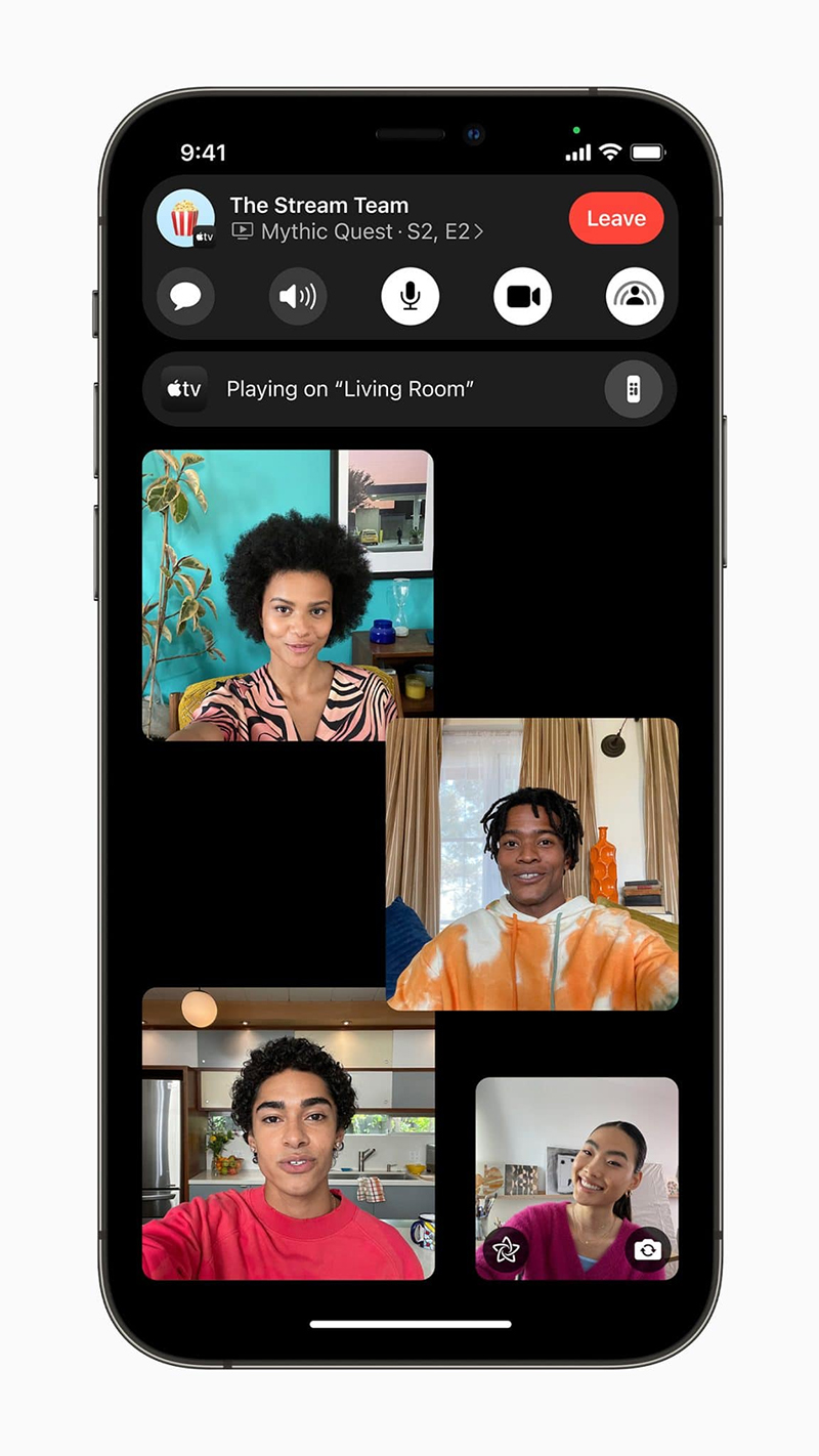 iOS 15 FaceTime