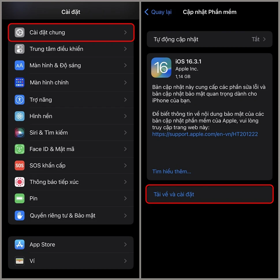 Cách cập nhập iOS 16.3.1 Beta