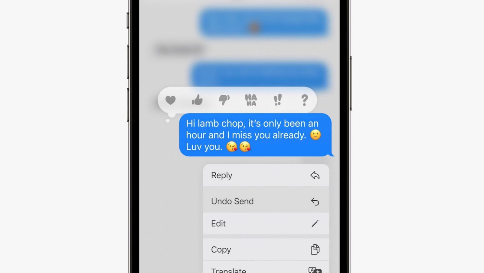 ios 16 imessage chỉnh sửa unsend