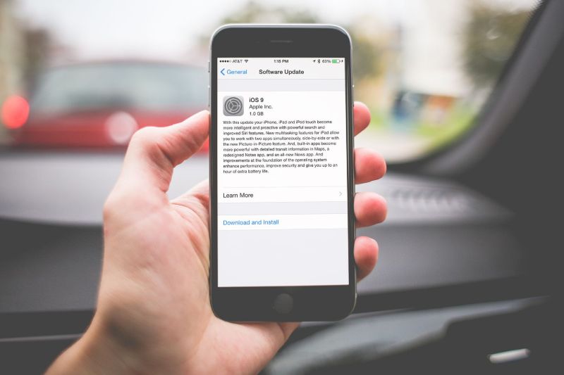 cập nhật hệ điều hành iphone