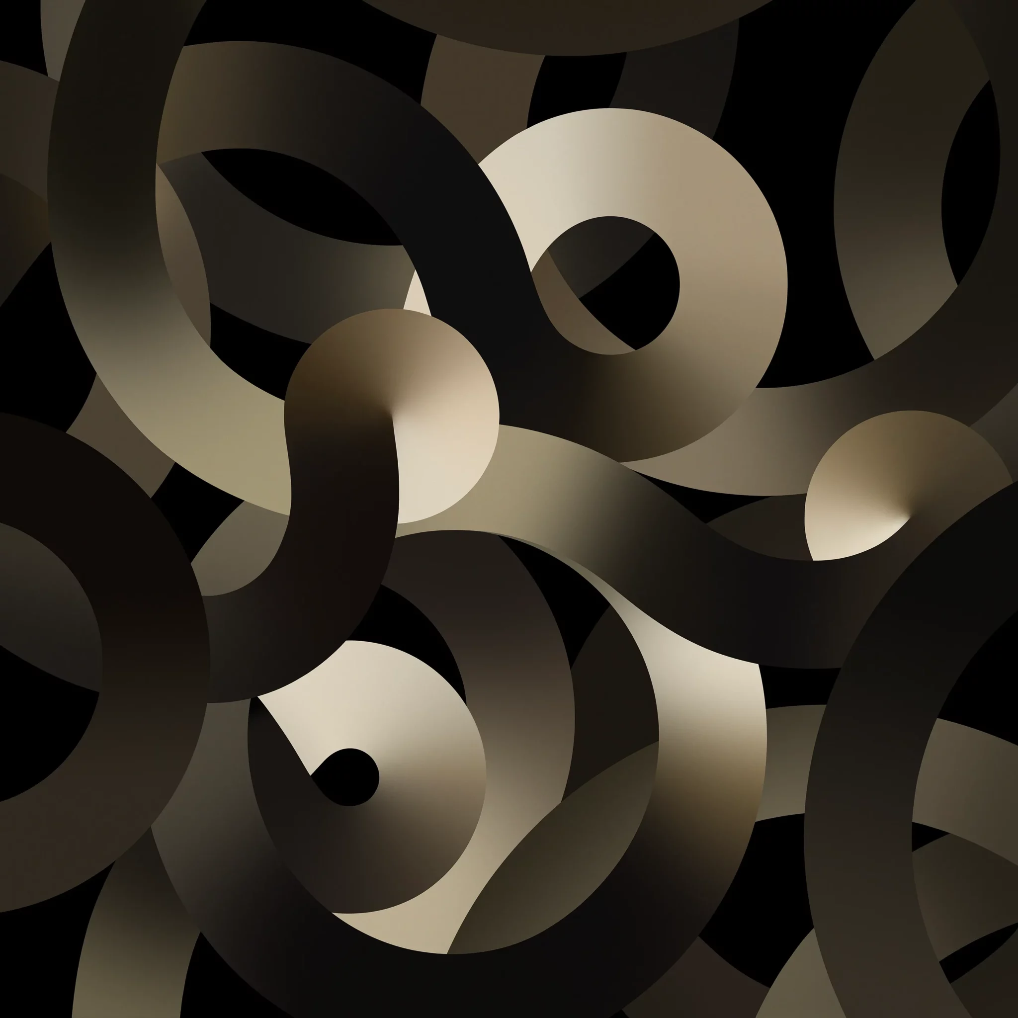 iPad Air Wallpaper Ribbons Starlight Light