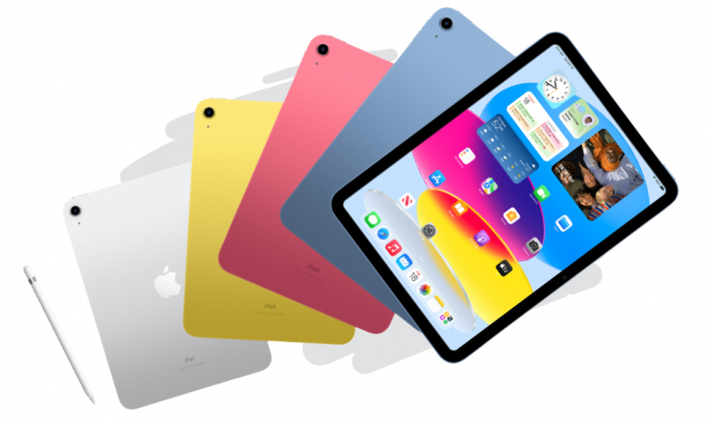 Về mặt trước, iPad Gen 10 đã loại bỏ nút Home tròn của đời cũ và chuyển sang cảm biến vân tay trên nút nguồn thân máy. Chính điều này đã giúp diện tích màn hình được tối ưu hơn, rộng rãi cho các thao tác và sáng tạo không giới hạn.