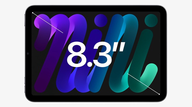 iPad Mini 6 256G Wifi + 5G - Chính Hãng VN/A hiển thị chi tiết mọi nội dung 