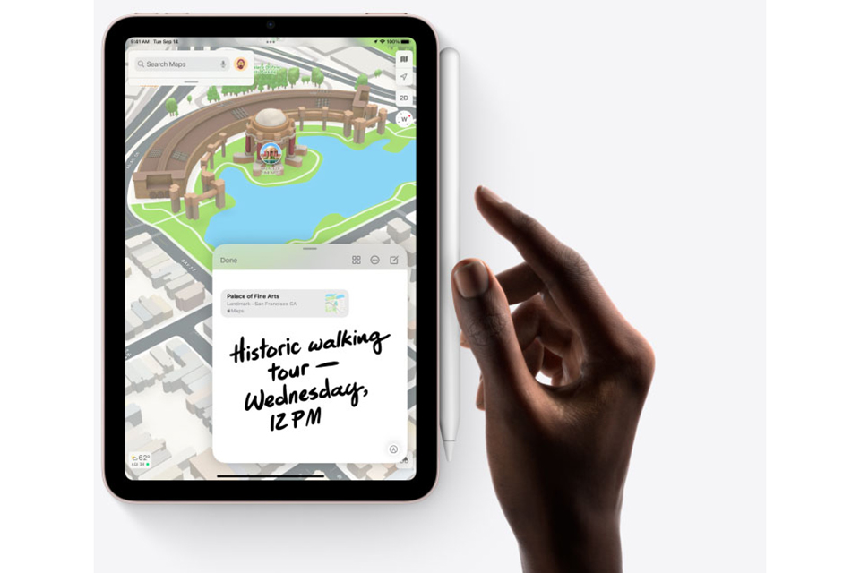 iPad Mini 6 64G Wifi - Chính Hãng VN/A phát huy khả năng sáng tạo với Apple Pencil
