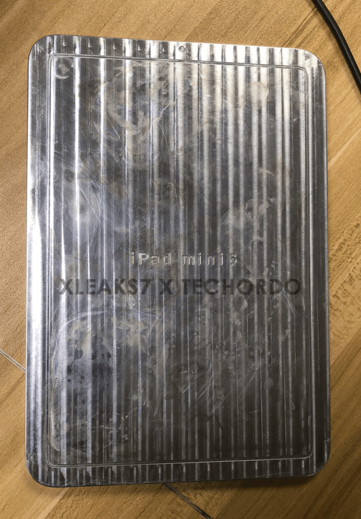 Ảnh được cho là cho thấy khuôn bị rò rỉ cho iPad mini 6
