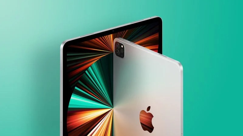 Mặt lưng kính trên iPad Pro