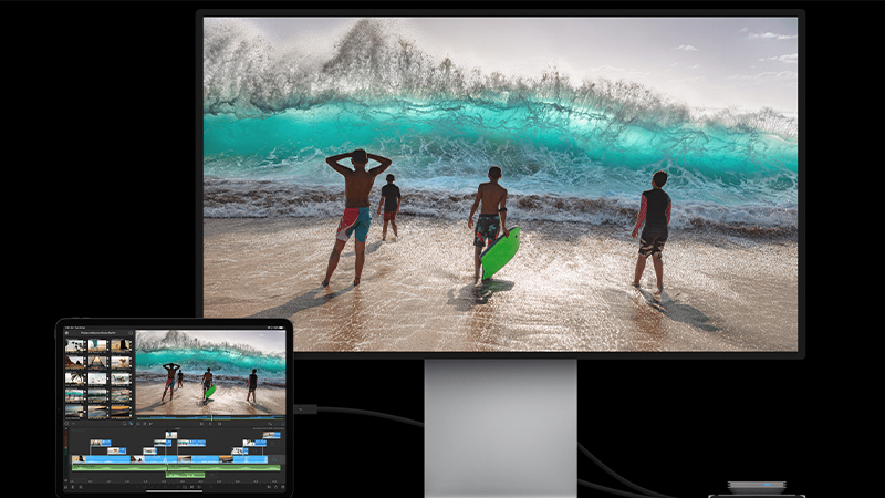 kết nối với màn hình 6k