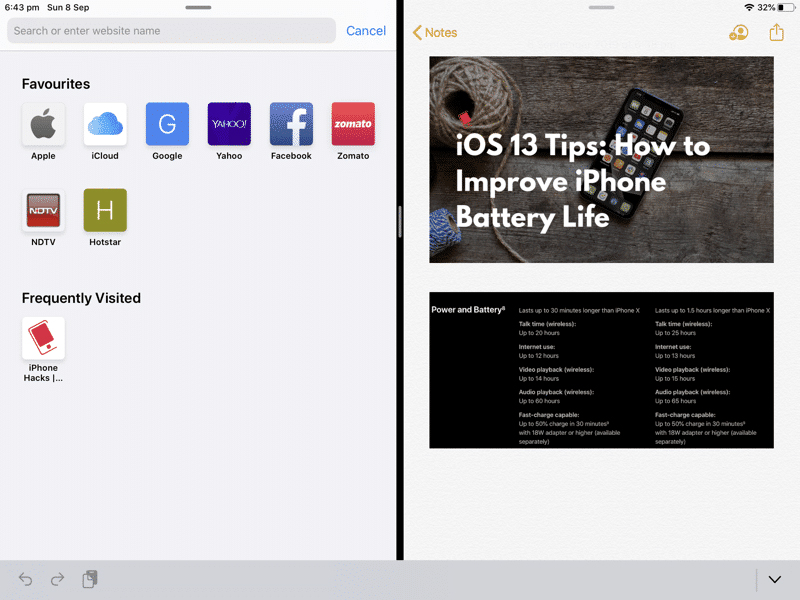 Chế độ xem nhiều màn hình trên iPad Pro M1 2021