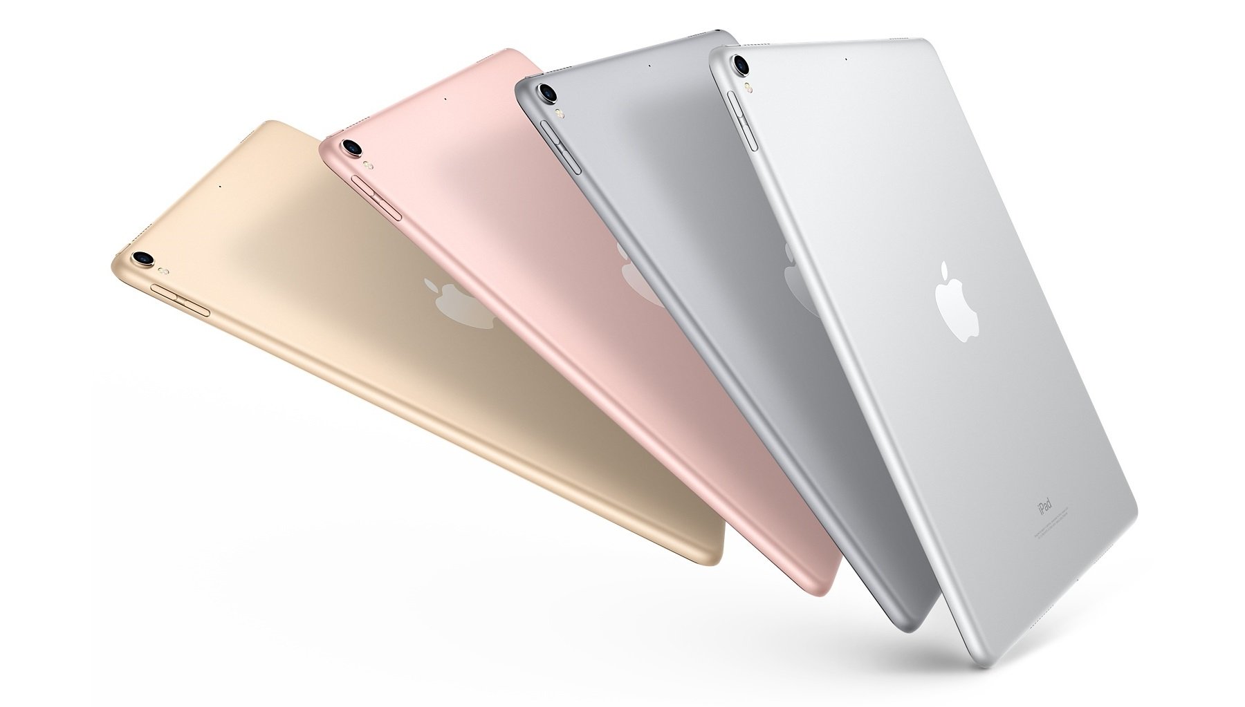 iPad Pro 2017 thiết kế viền bo cong 2D tạo cảm giác thân máy mỏng và tinh tế