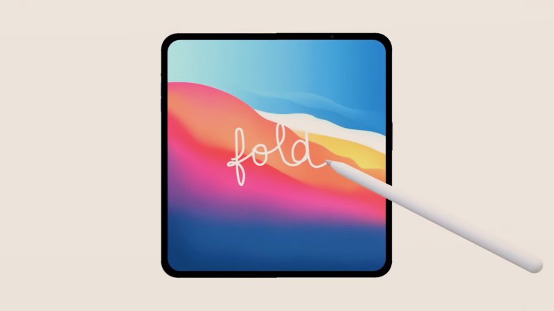 Concept iPhone màn hình gập