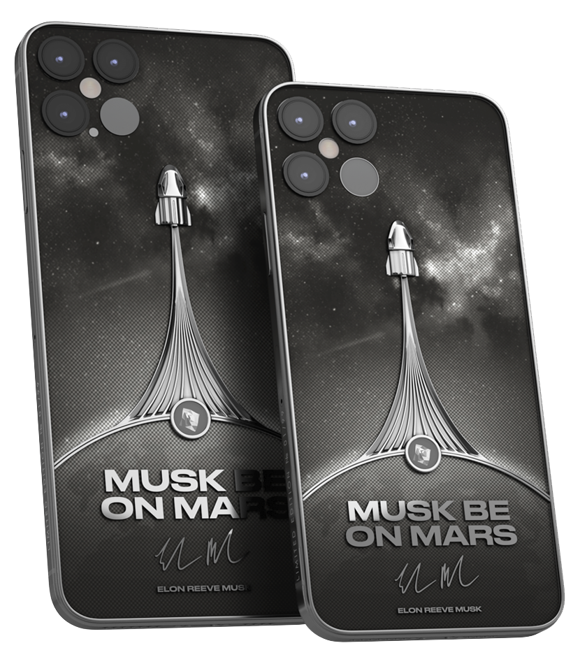 Sforum - Trang thông tin công nghệ mới nhất cat Bản độ iPhone 12 Pro SpaceX có chữ ký Elon Musks giá $5000, giới hạn chỉ 19 chiếc 