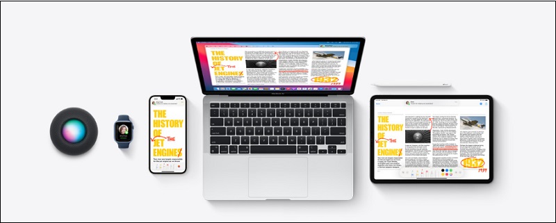 iphone 13 - Kết nối nhiều thiết bị khác của Apple