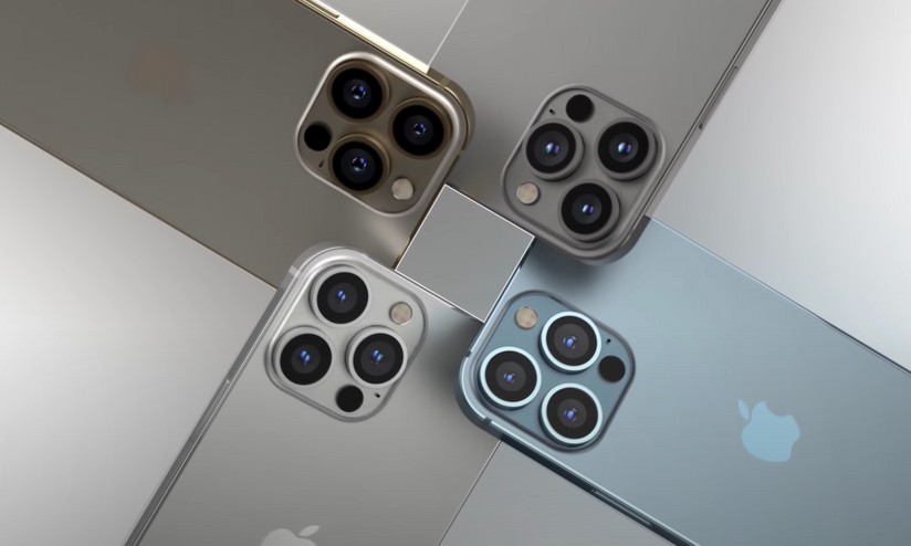 iPhone 13 Pro Max viền vuông góc bóng bẩy, chất liệu mặt lưng bền bỉ