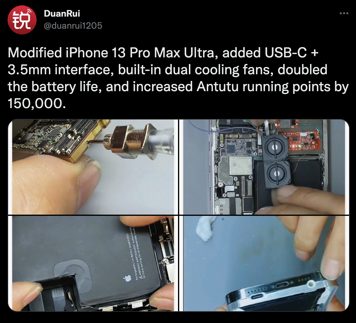 iPhone 13 Pro Max cổng USB-C