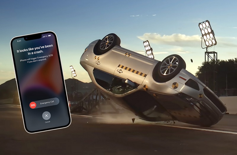 iPhone 14 trang bị tính năng Crash Detection dành cho người đi ô tô 