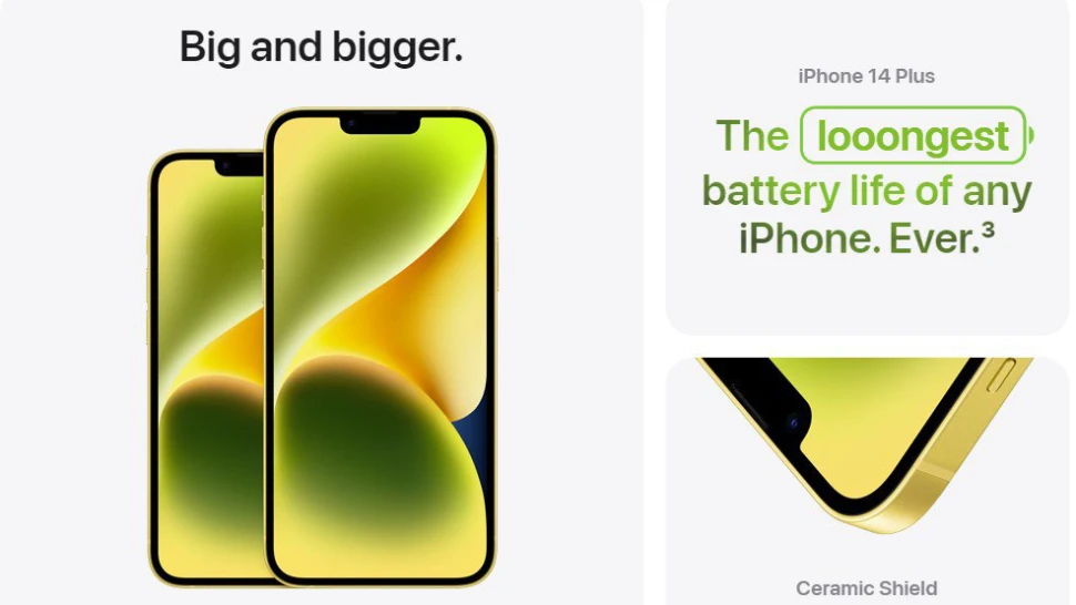 iPhone 14 màu vàng mới tuyệt vời cho mệnh Kim và Thổ