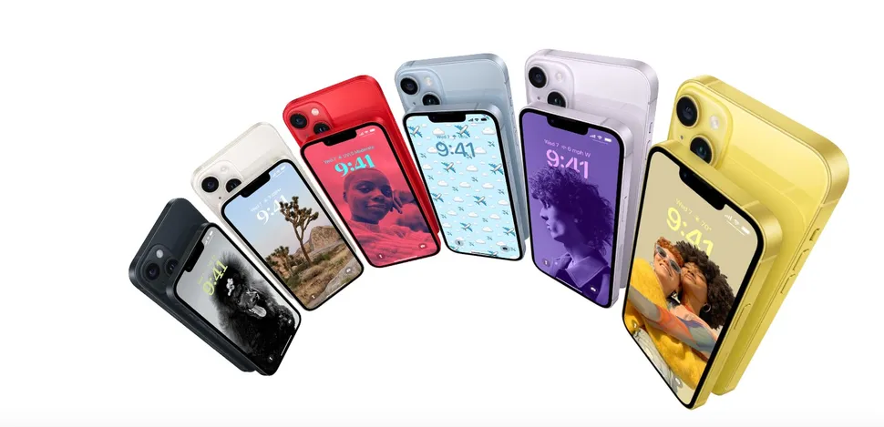 iPhone 14 vàng của Apple