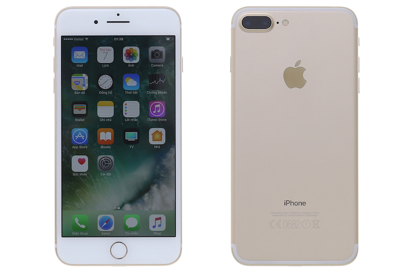 iPhone 7 Plus được trang bị màn hình 5.5 inch với độ phân giải là Full HD (1920 x 1080 Pixels).