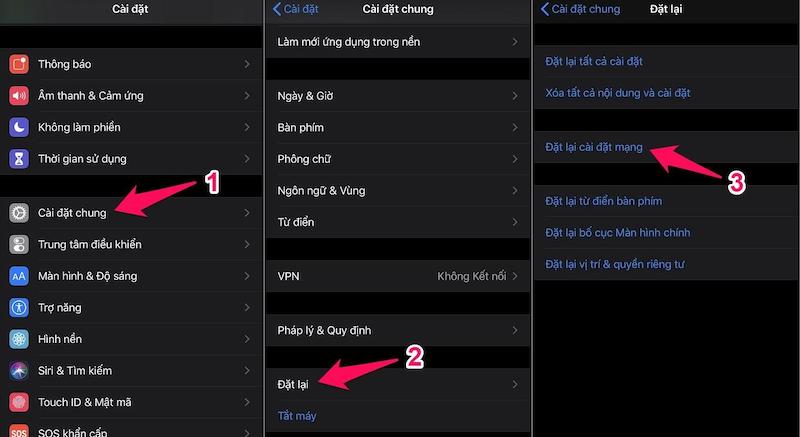 Khắc phục iPhone bắt sóng kém bằng cách cài đặt lại