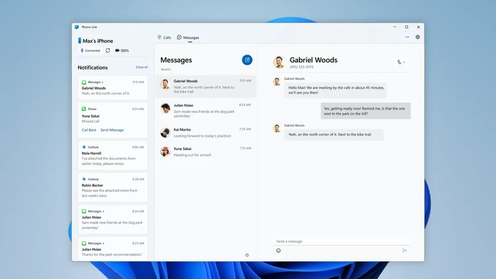 iPhone đã có thể liên kết với Windows 11