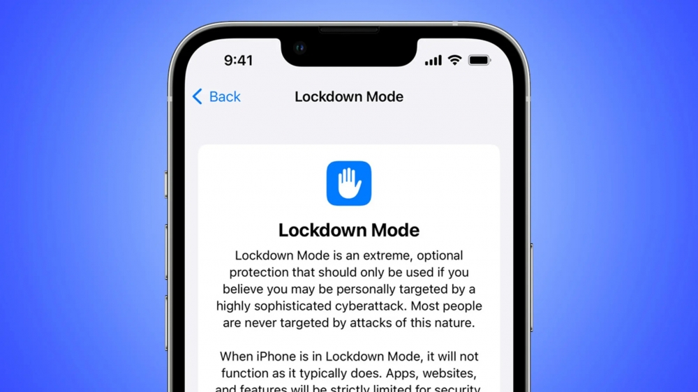 Lockdown mode trên iPhone
