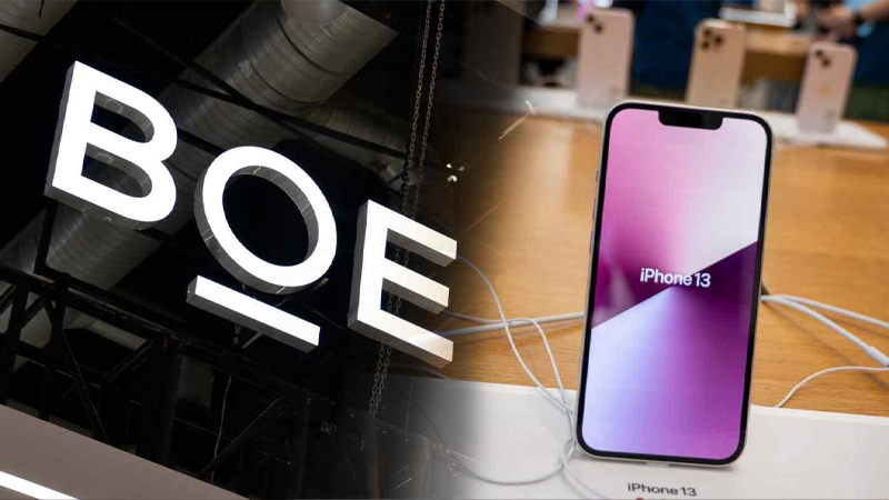 Nhà cung cấp màn hình OLED cho iPhone tiềm năng BOE