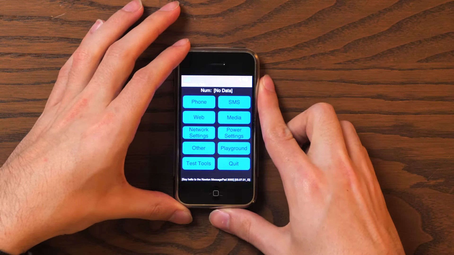 ​​​​iPhone nguyên mẫu đầu tiên