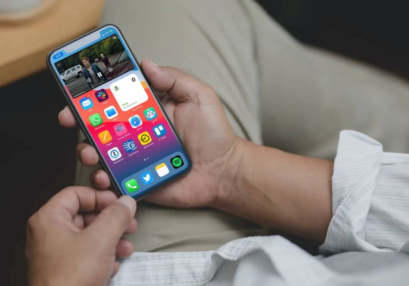 hình trong hình ios 14