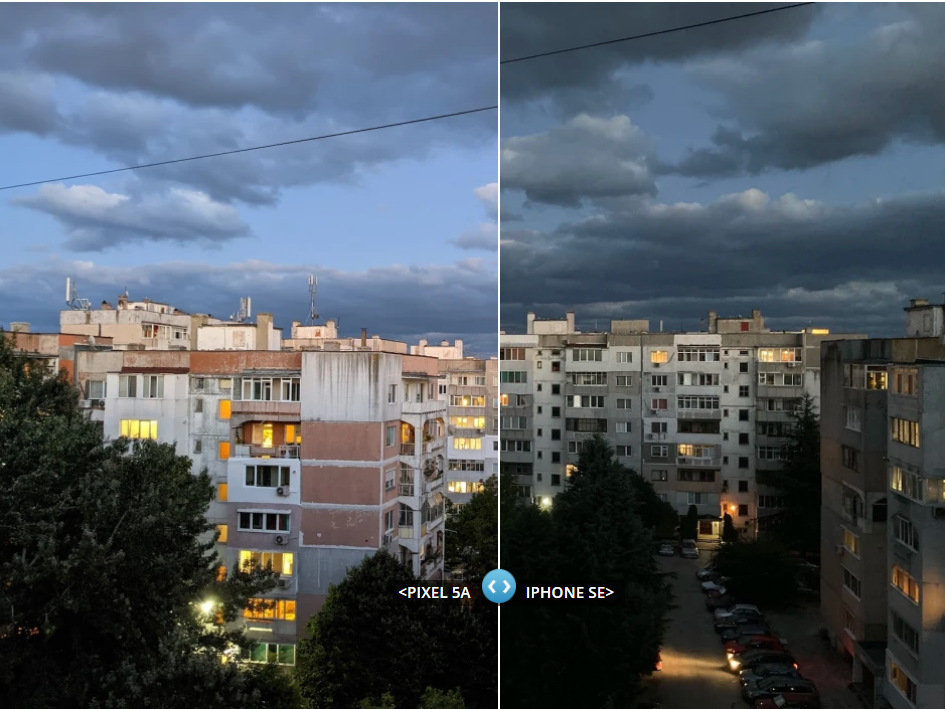 Camera iPhone SE 2020 vs Google Pixel 5a