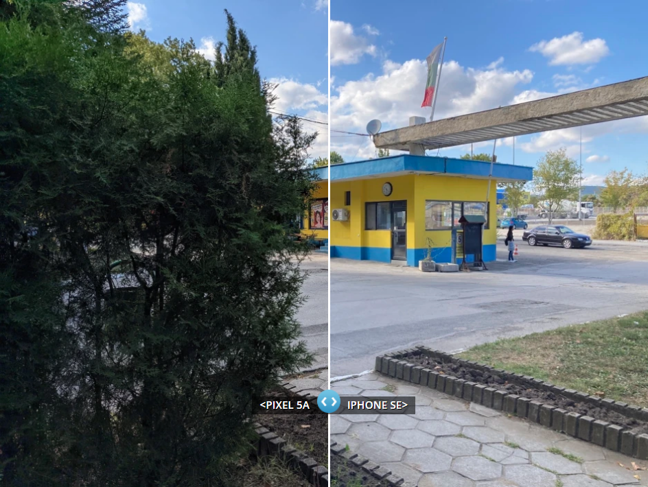 Camera iPhone SE 2020 vs Google Pixel 5a