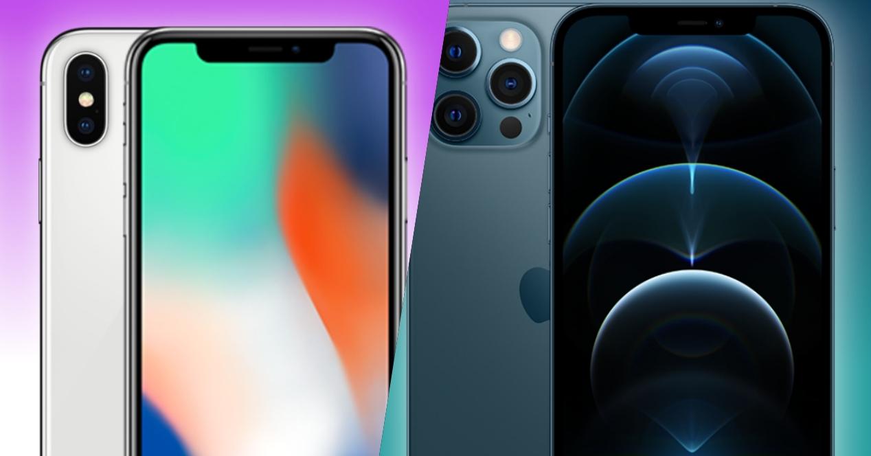 iPhone 12 Pro Max vs iPhone X