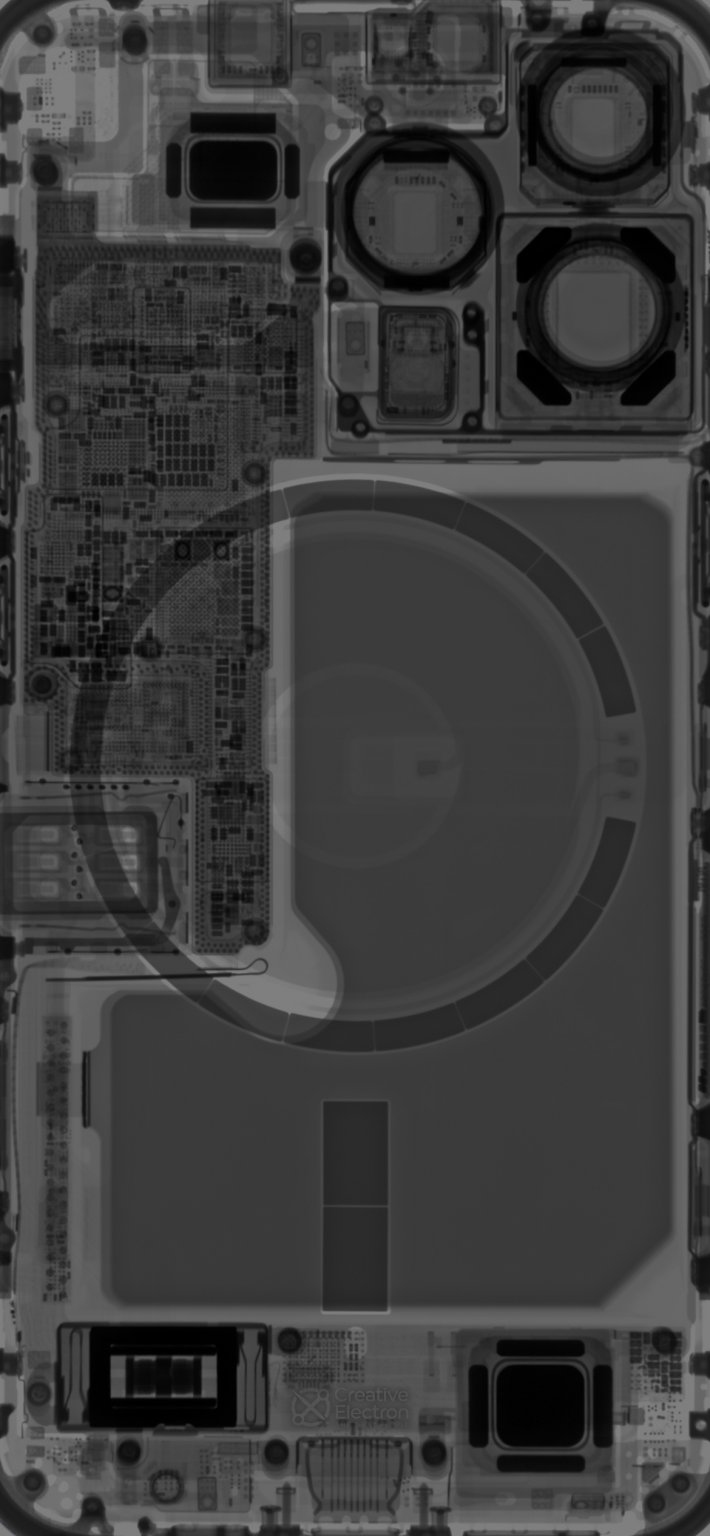 iPhone 13 Pro X-ray Wallpaper