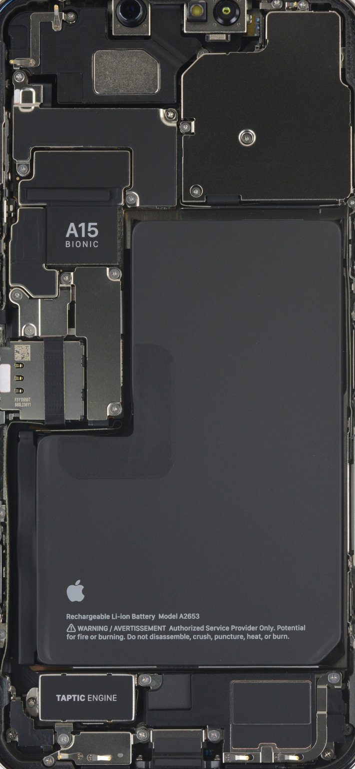 iPhone 13 Pro Max Teardown Wallpaper