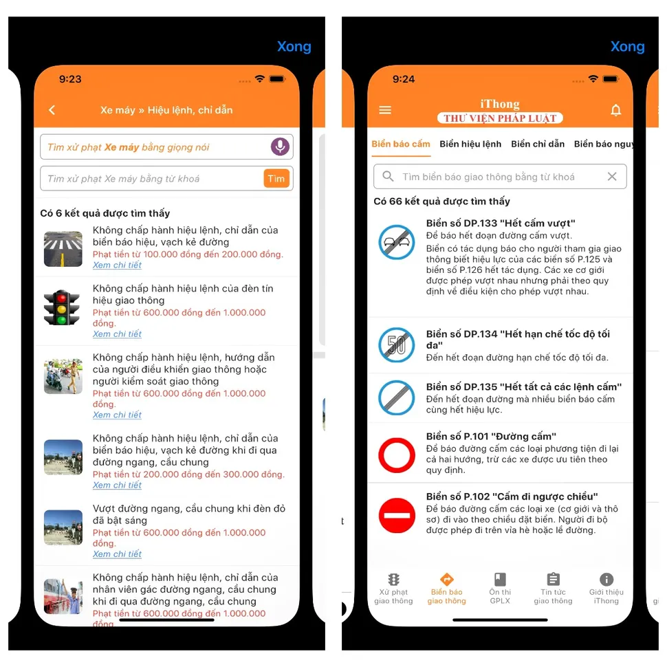 iThong ứng dụng kiểm tra nồng độ cồn mới nhất