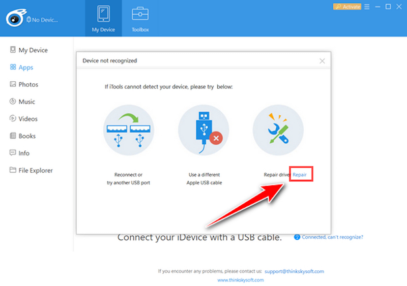 iTools không nhận iPhone phải làm sao? Nguyên nhân và cách khắc phục