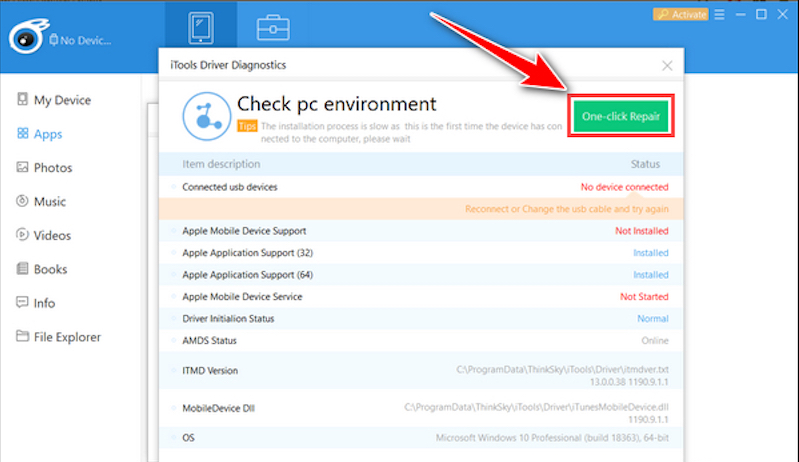 iTools không nhận iPhone phải làm sao? Nguyên nhân và cách khắc phục