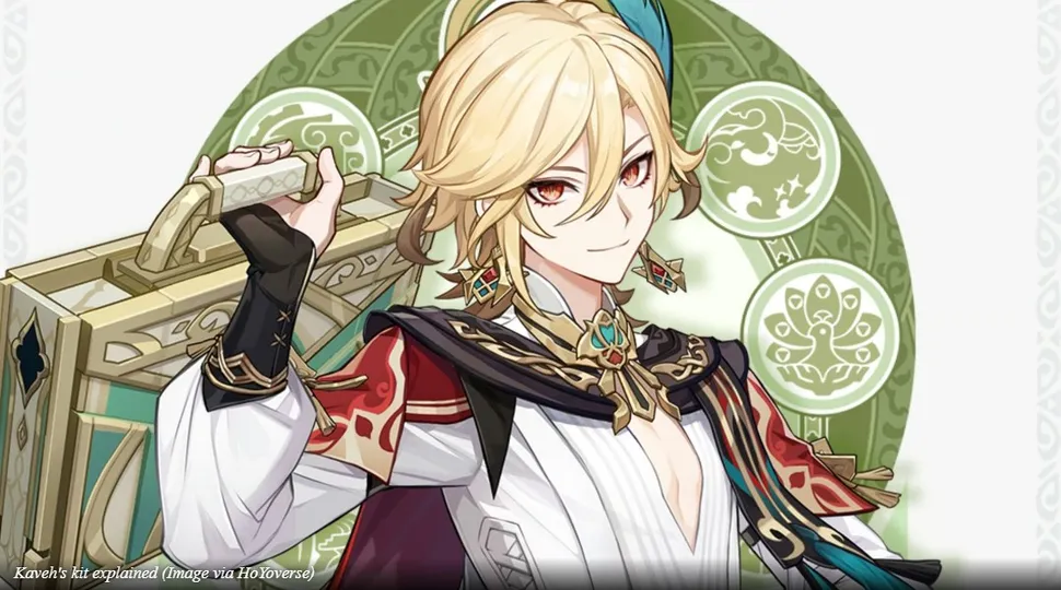 Kaveh Genshin Impact 3.6 hệ Thảo