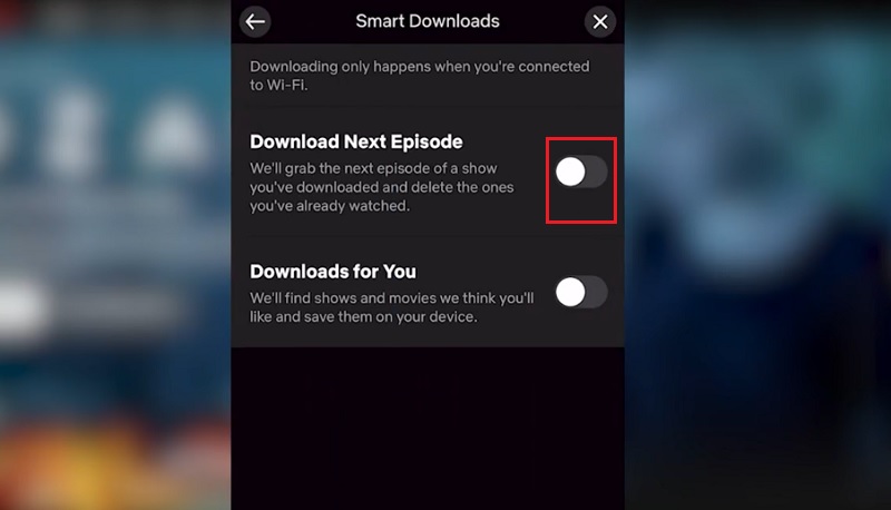 Chế độ tự động tải video thông minh trên Netflix