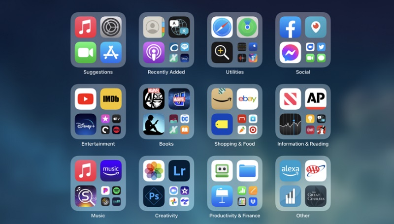 Thay đổi giao diện hiển thị ảnh trong mục Thư viện ảnh